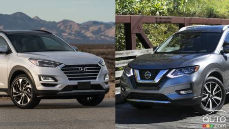 Comparaison : Hyundai Tucson 2019 vs Nissan Rogue 2019